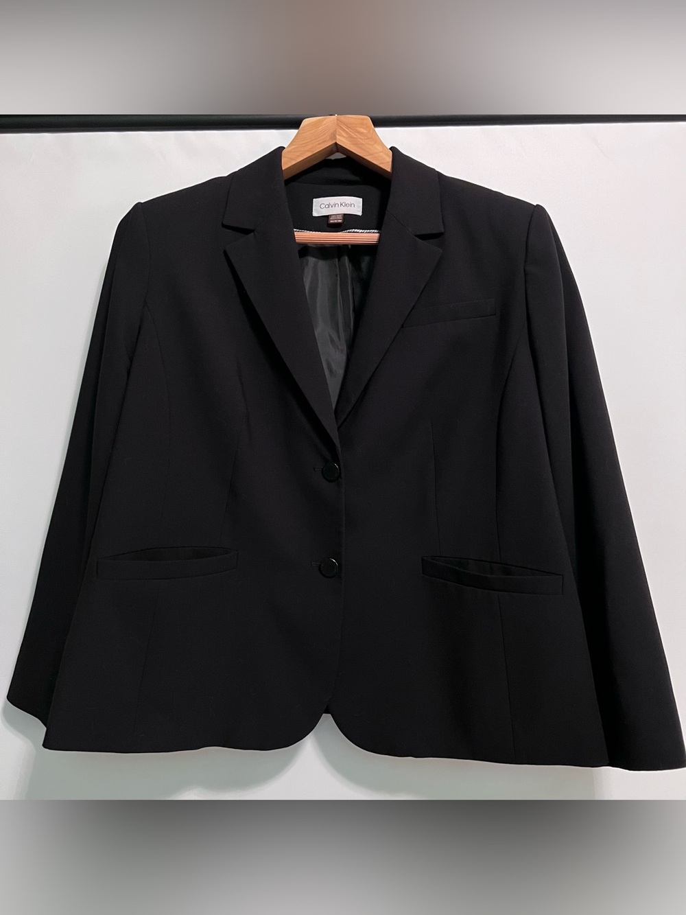 Calvin Klein Black Women's Suit - Three Pieces (Jacket, Skirt, Pants)